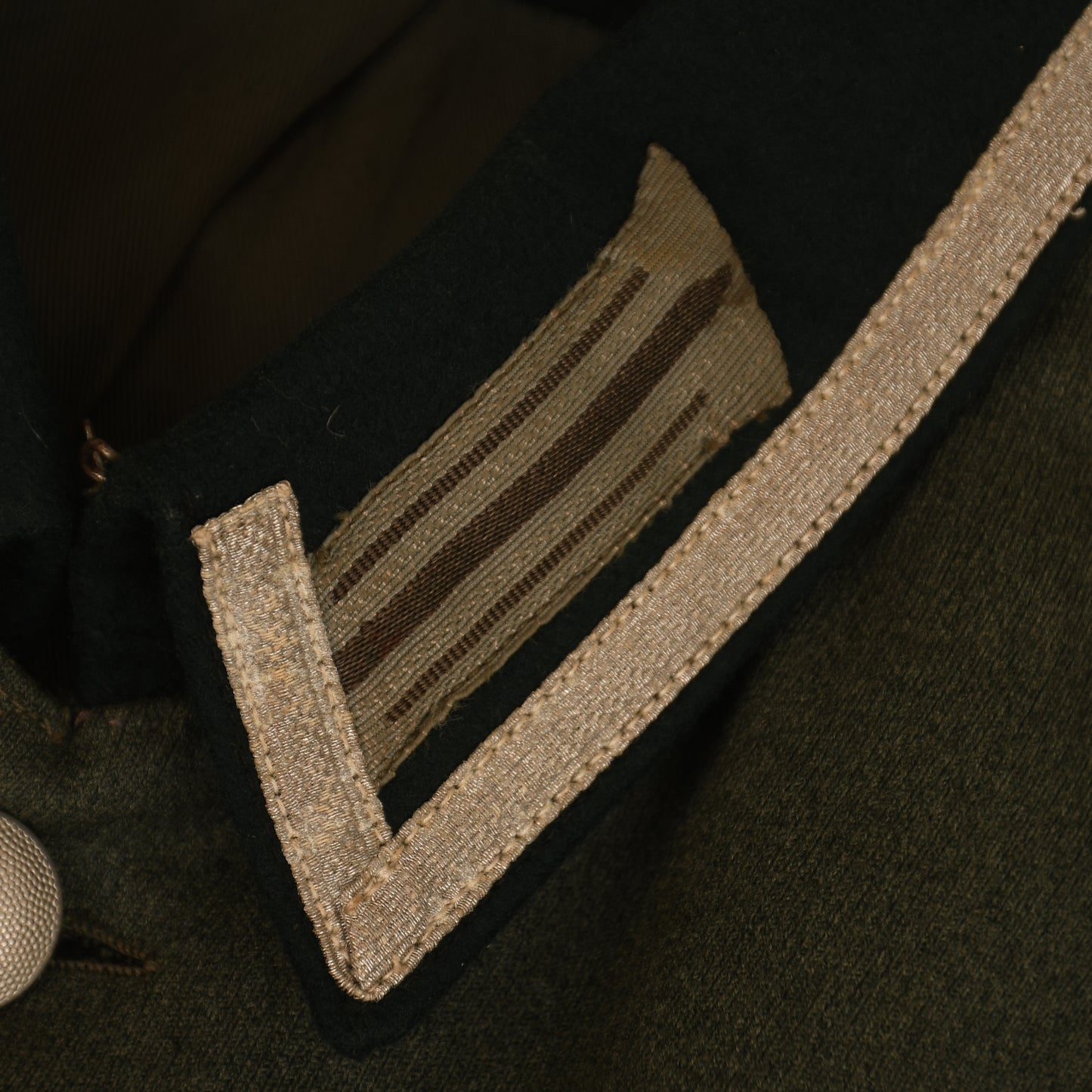 German WWII Army Signals Der Spieß Converted Parade Tunic