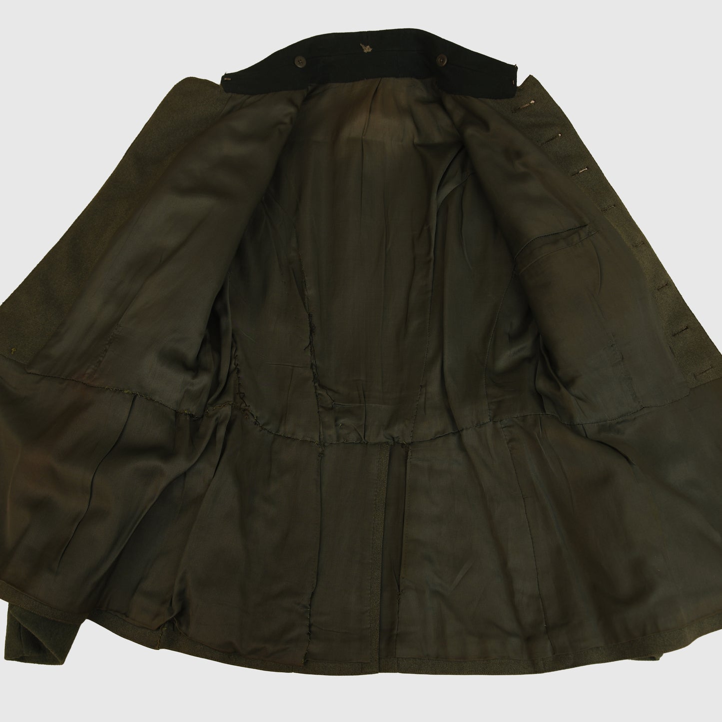 German WWII Army Signals Der Spieß Converted Parade Tunic