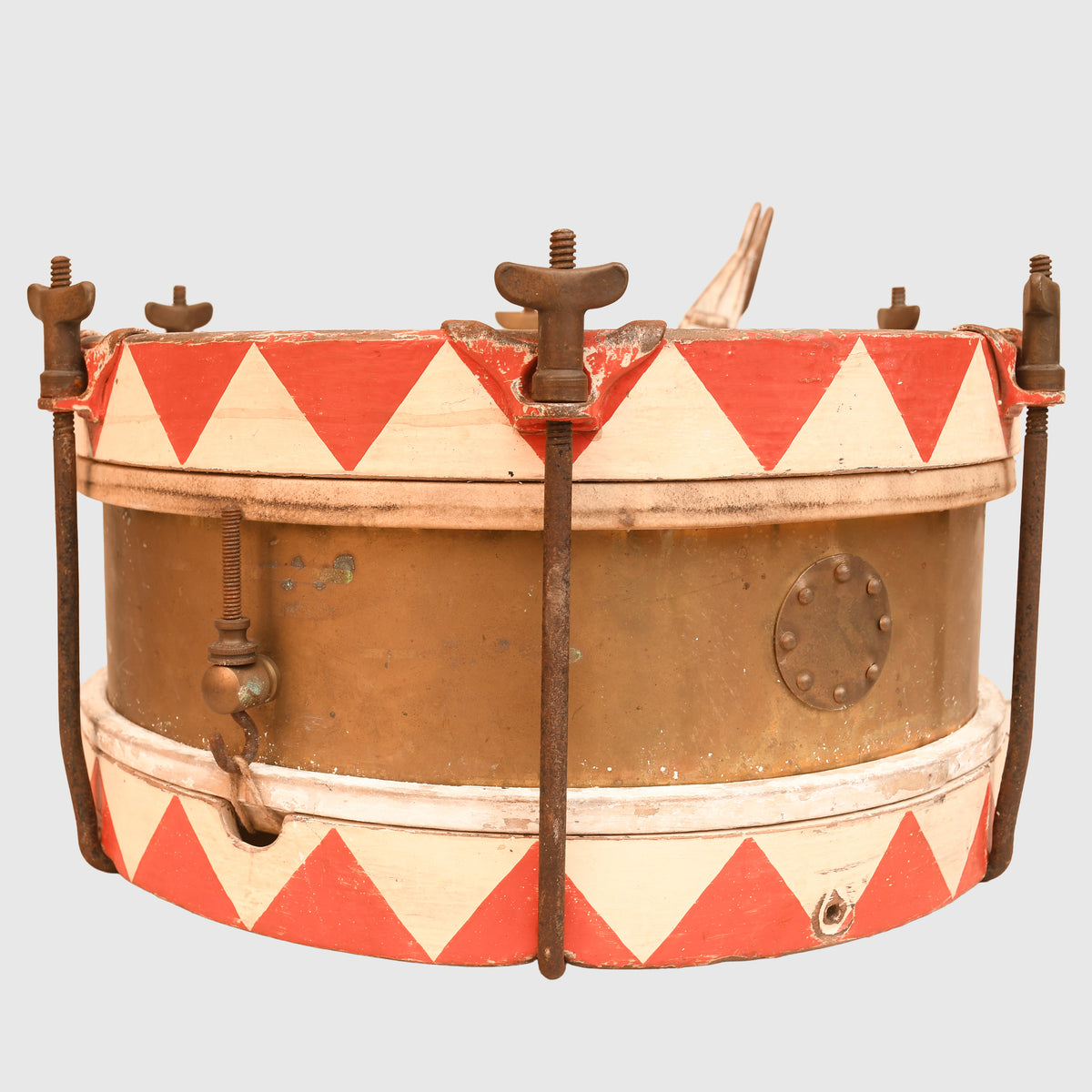 GERMAN WWII POLITICAL OR MILITARY SIDE DRUM NUMBER 2