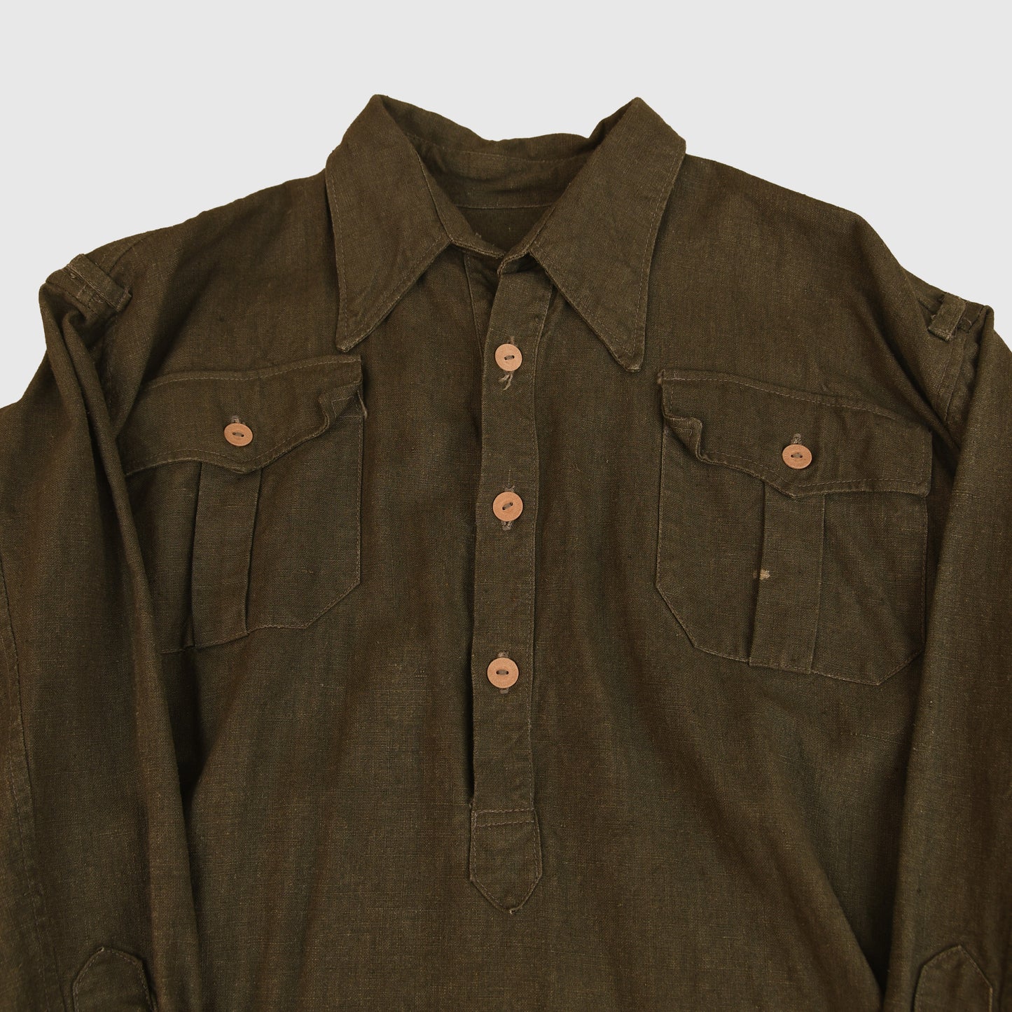 German WWII Army Enlisted Ranks Heavyweight Combat Shirt