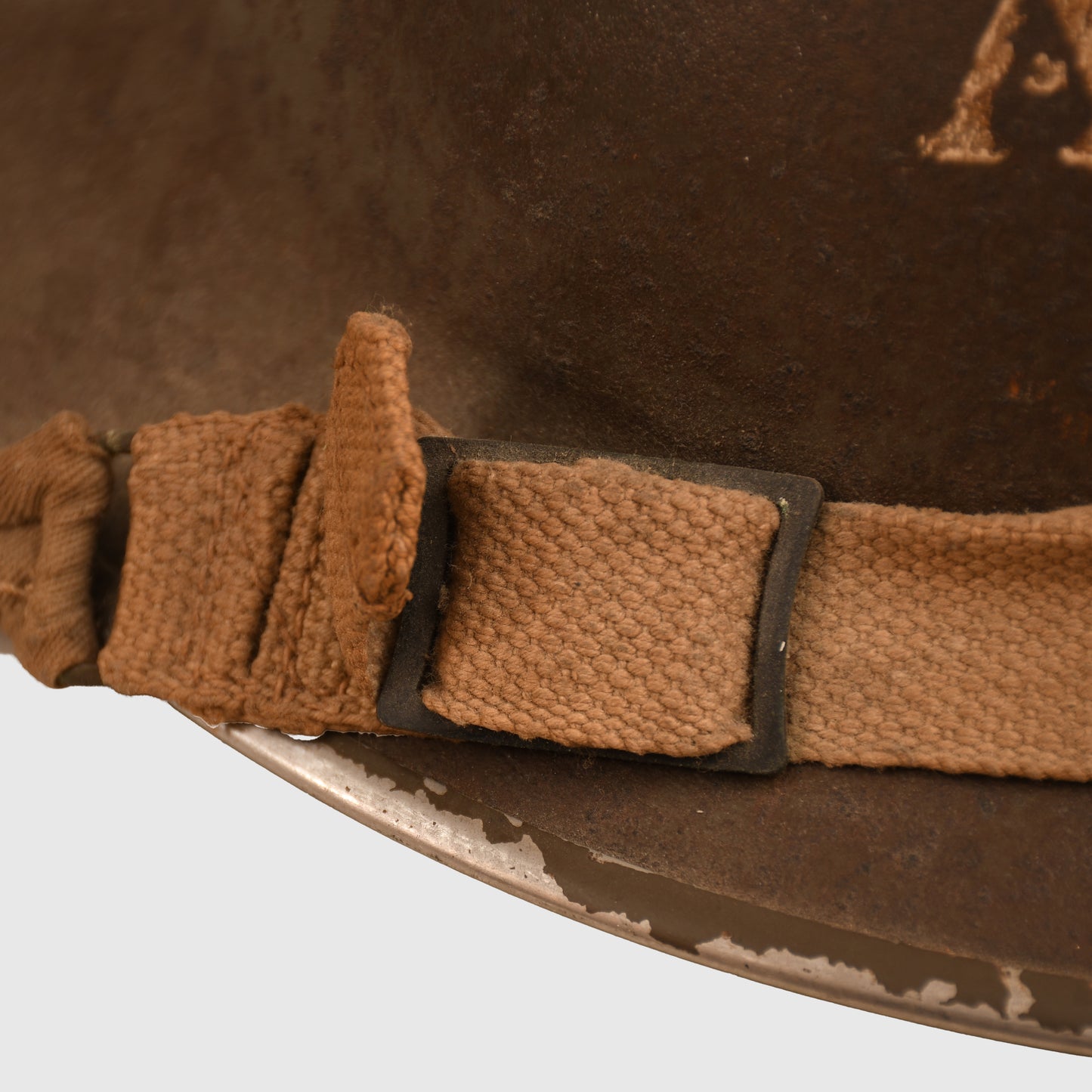BRITISH WWII AUXILIARY FIRE SERVICE BRODIE HELMET