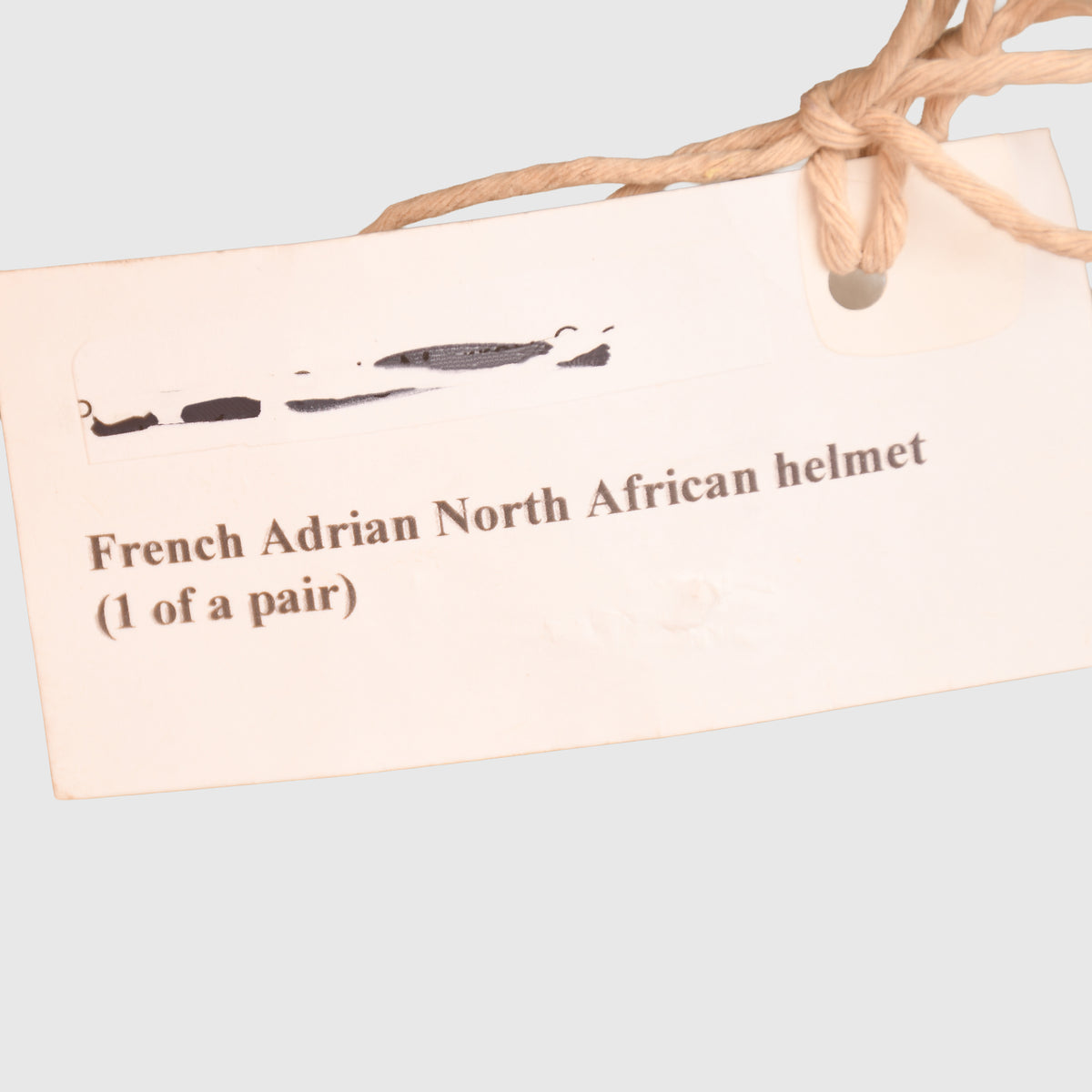 FRENCH WWI FOREIGN LEGION OFFICERS ADRIAN HELMET