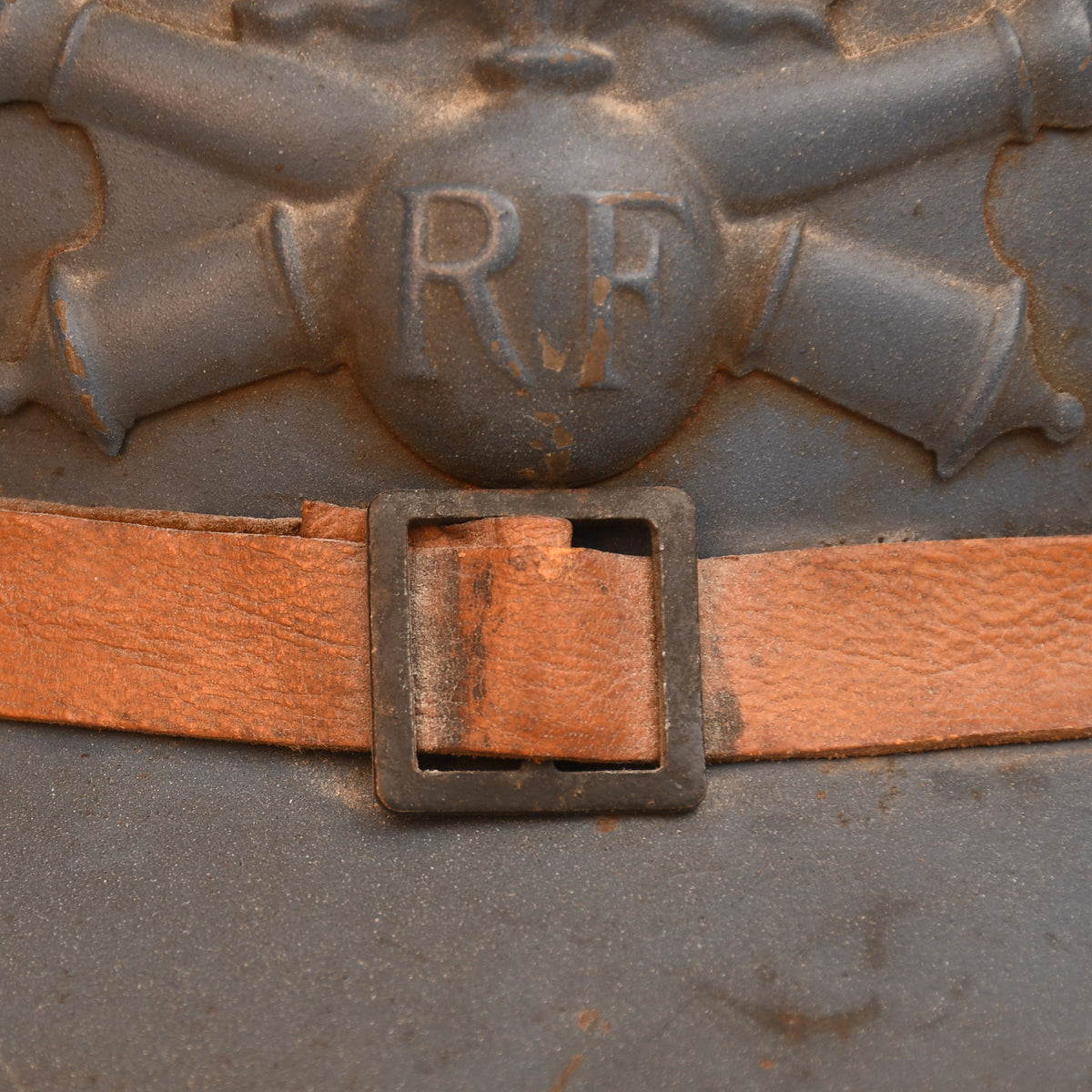 FRENCH WWI ARTILLERY ADRIAN HELMET