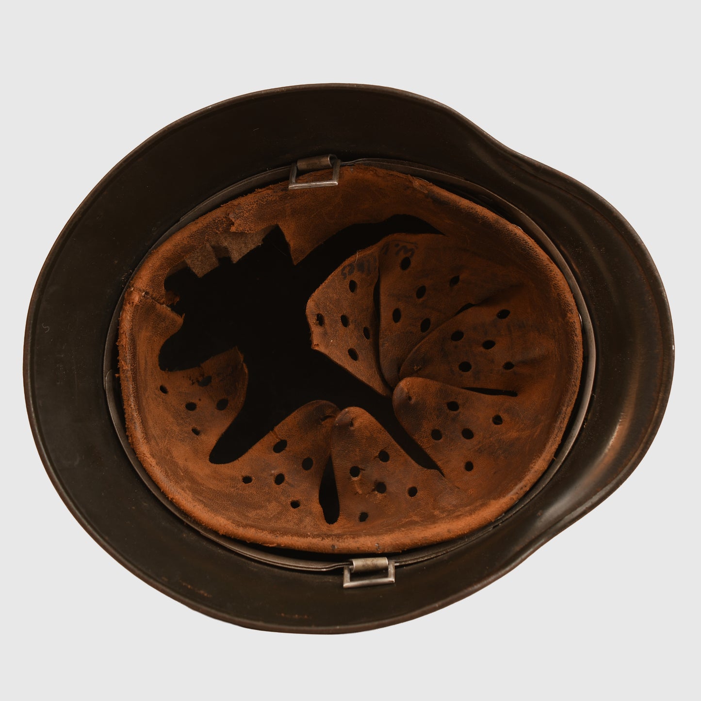 German WWII Army M35 Single Decal Combat Helmet