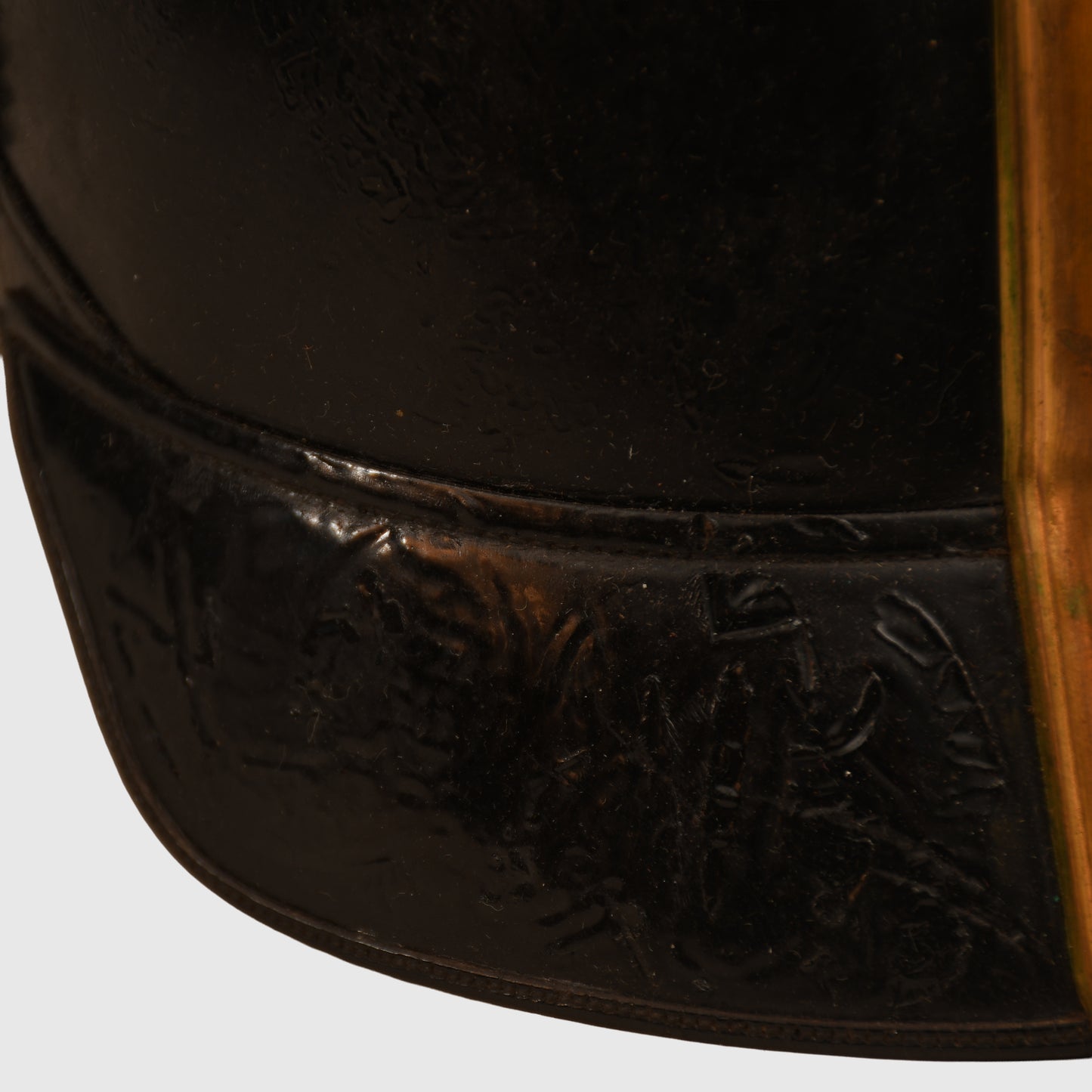 GERMAN WWI BAVARIAN RESERVE OFFICERS PICKLEHAUBE CASED