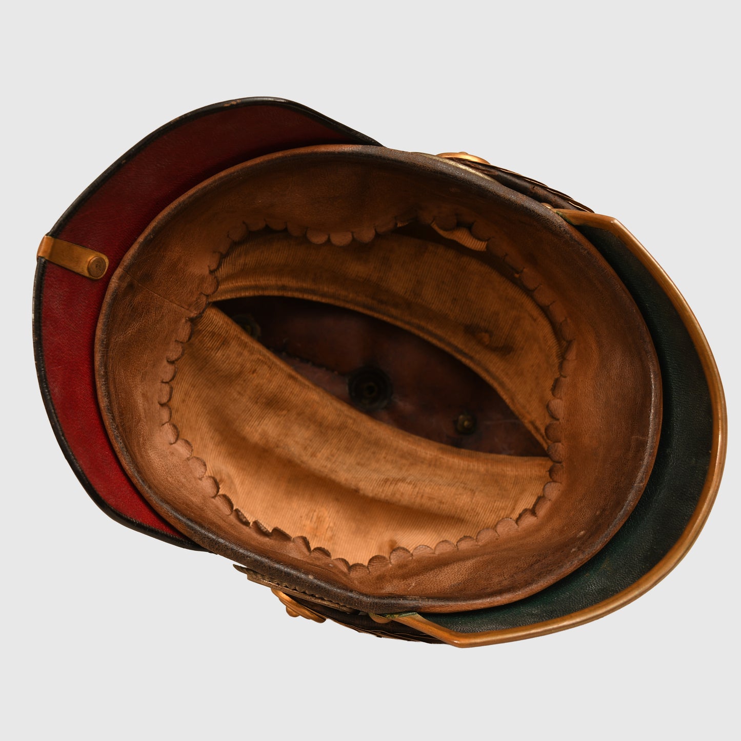 GERMAN WWI BAVARIAN RESERVE OFFICERS PICKLEHAUBE CASED