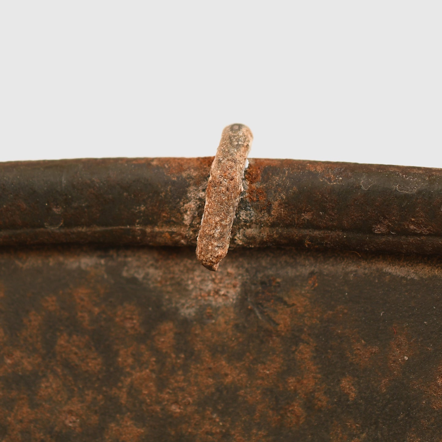 German WWII Army or SS M35 Combat Helmet with Wire Cover