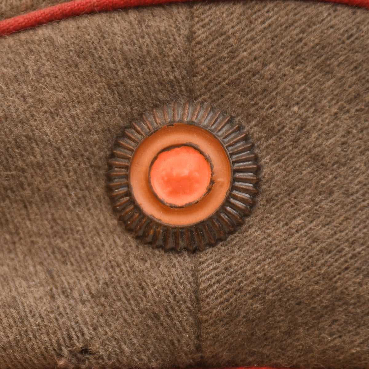 GERMAN WWI ARMY NCO VISOR CAP WITH CAMOUFLAGE CENTRE BAND