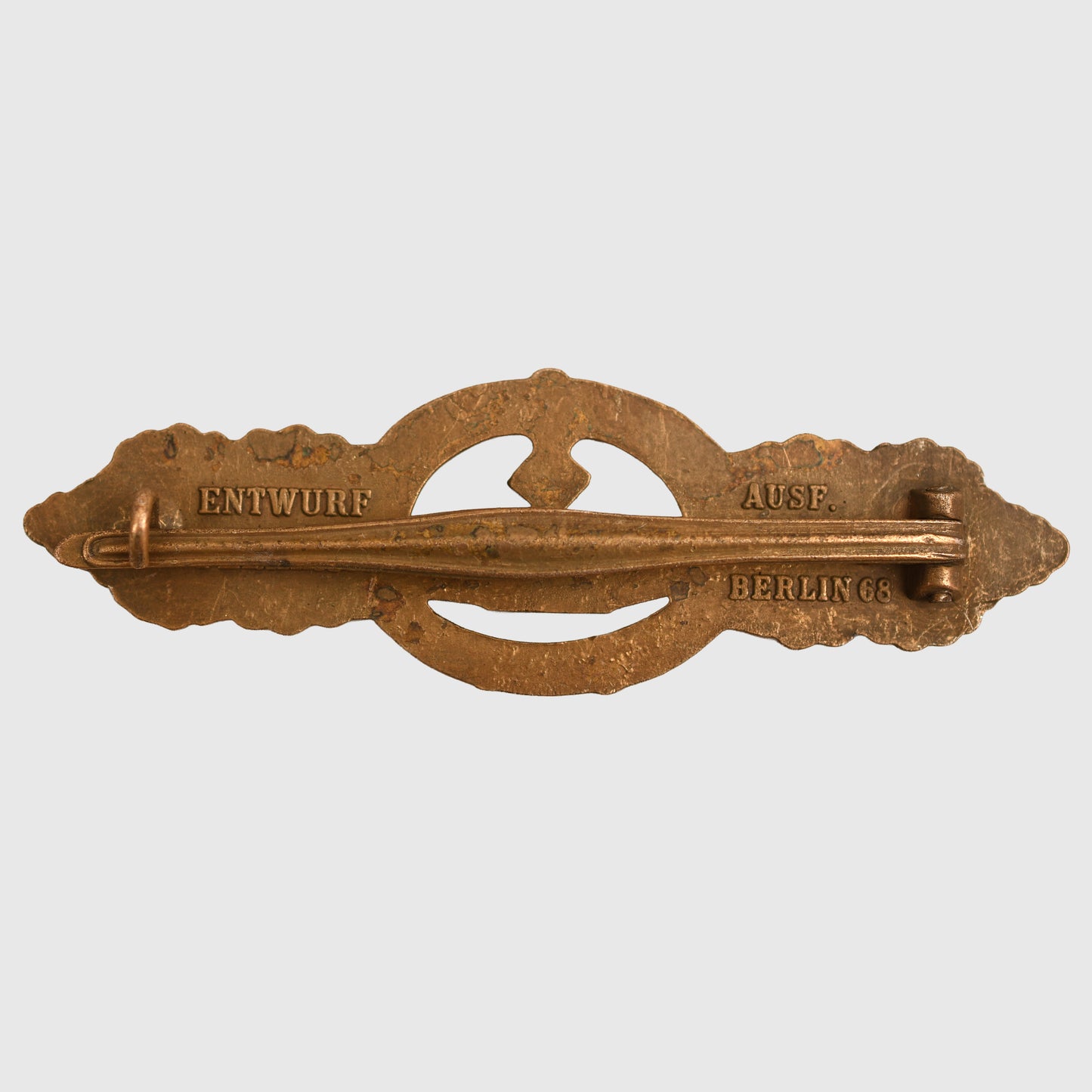 GERMAN WWII KRIEGSMARINE U-BOAT COMBAT CLASS IN BRONZE