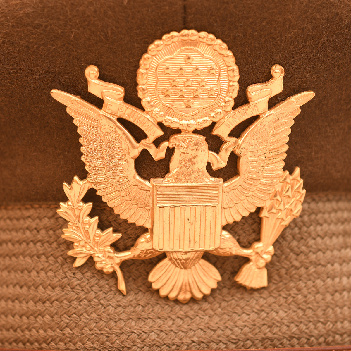 US WWII ARMY AIR FORCE OFFICERS VISOR CAP