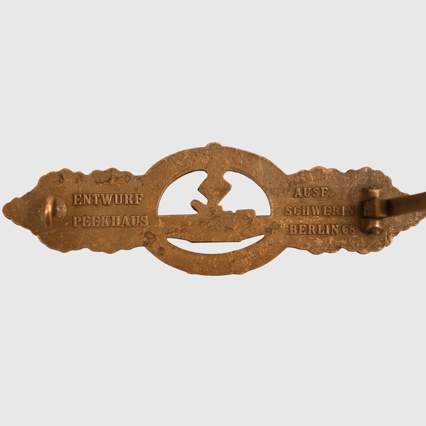 GERMAN WWII KRIEGSMARINE U-BOAT COMBAT CLASS IN BRONZE