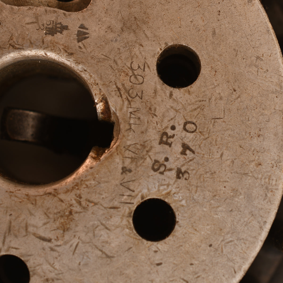 BRITISH WWI LEWIS GUN DRUM MAGAZINE