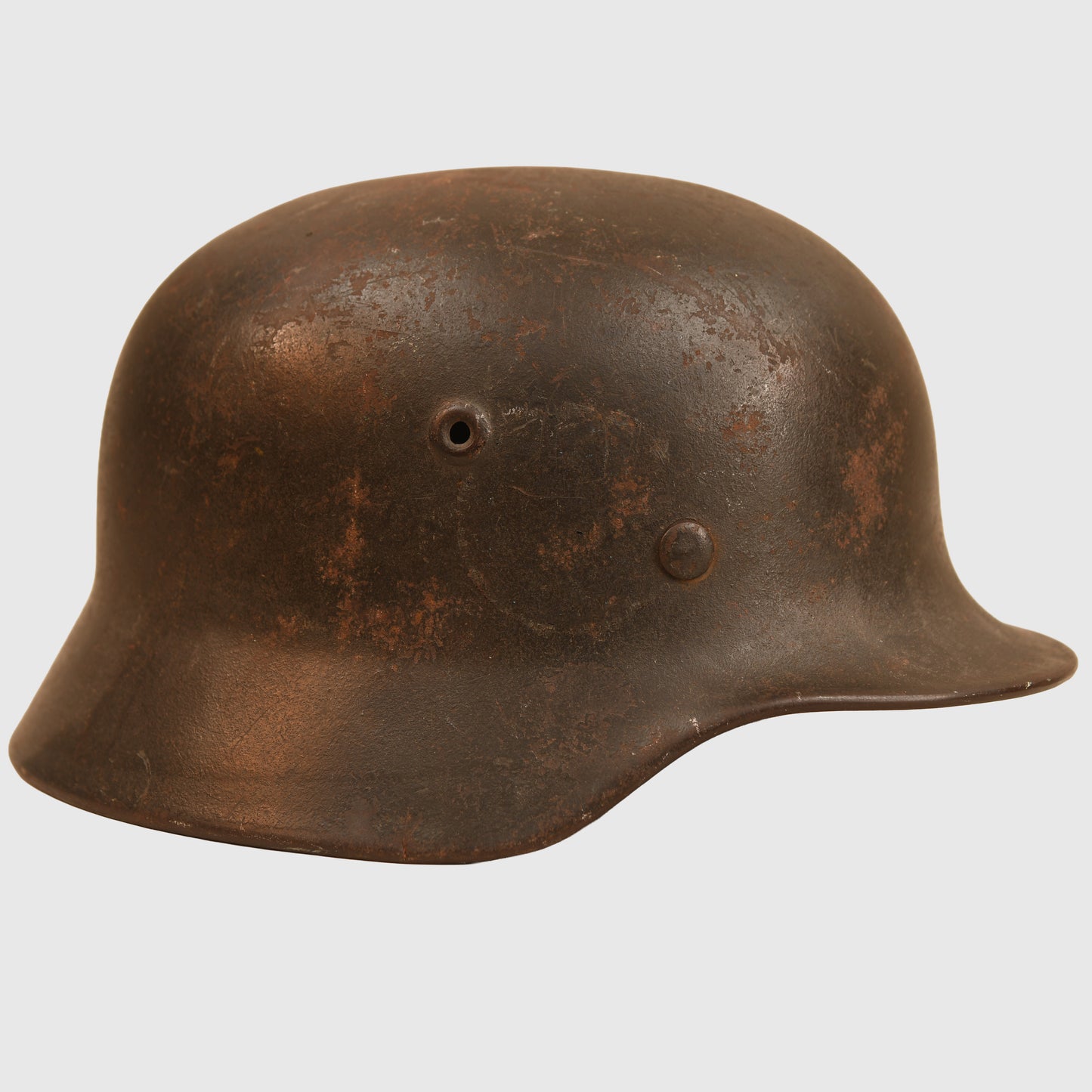 German WWII Army Single Decal Combat Helmet