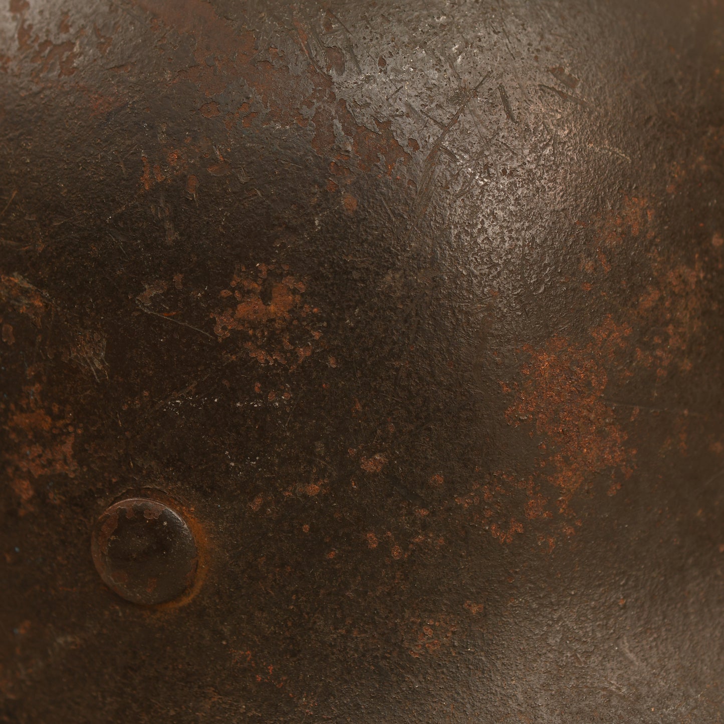 German WWII Army Single Decal Combat Helmet