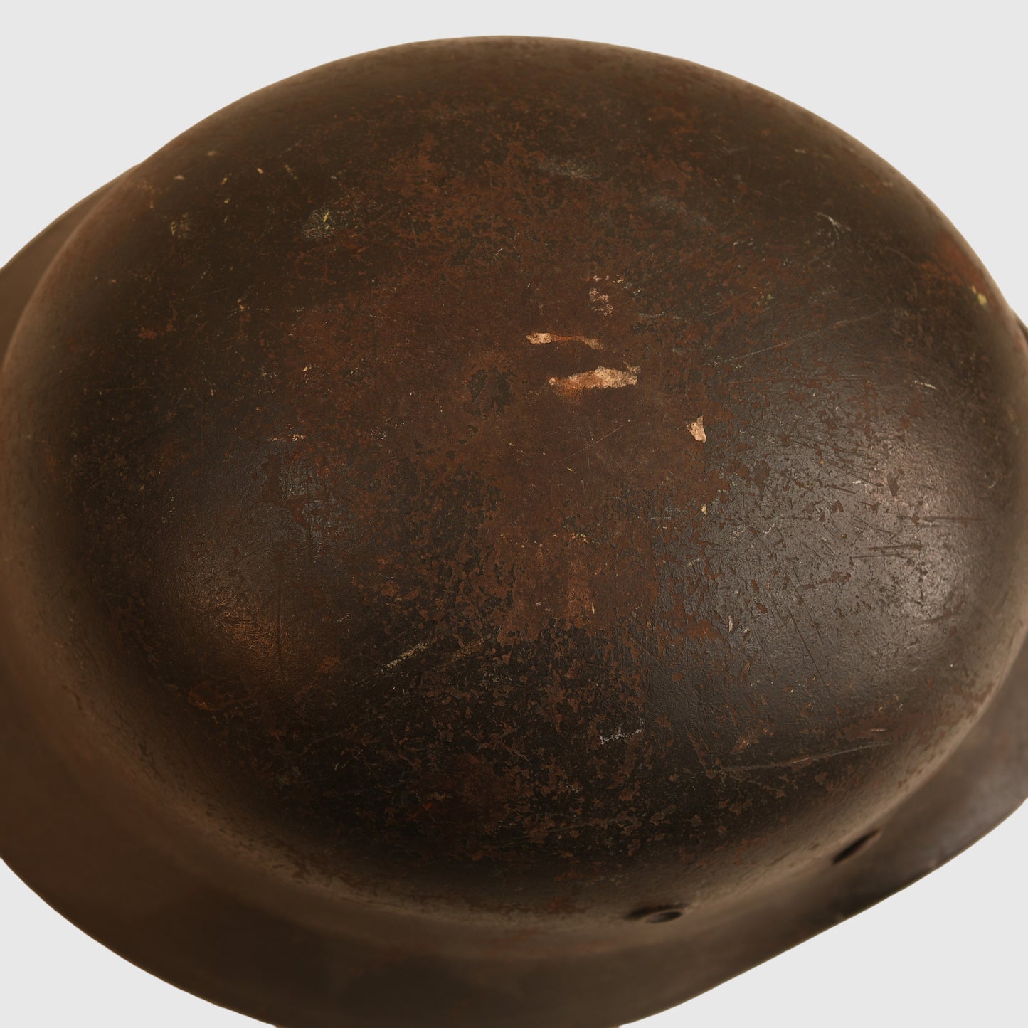 German WWII Army Single Decal Combat Helmet