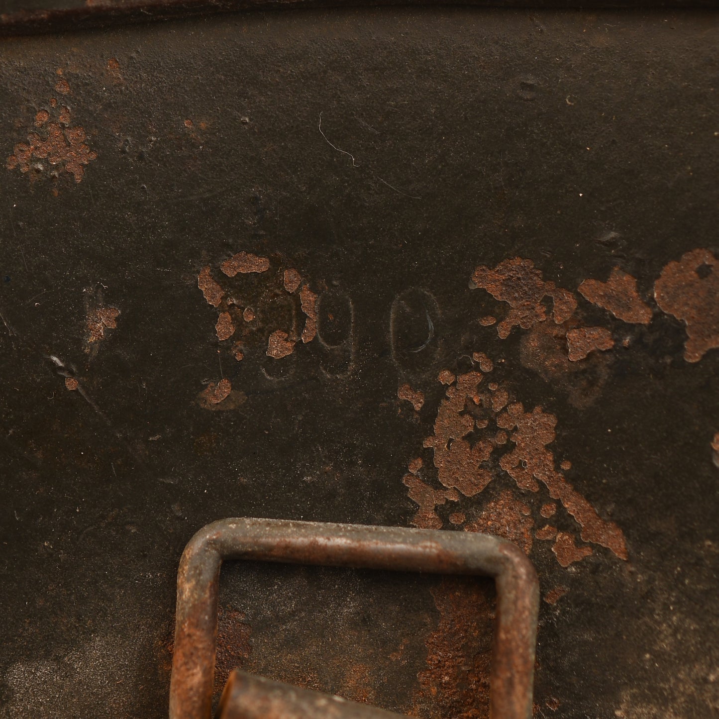 German WWII Army Single Decal Combat Helmet