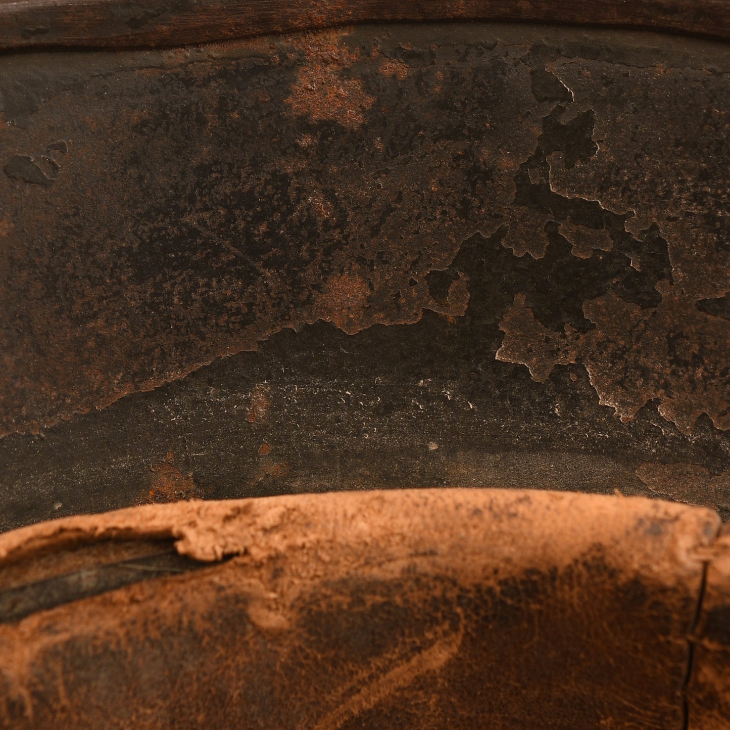 German WWII Army Single Decal Combat Helmet