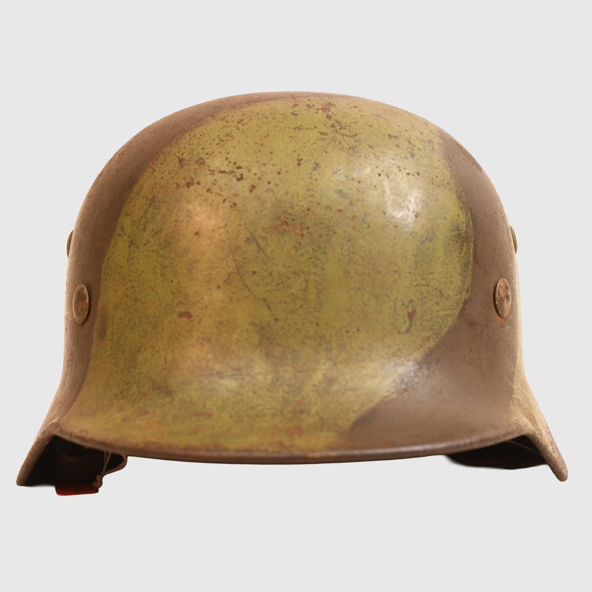 GERMAN WWII ARMY M35 CAMOUFLAGE HELMET