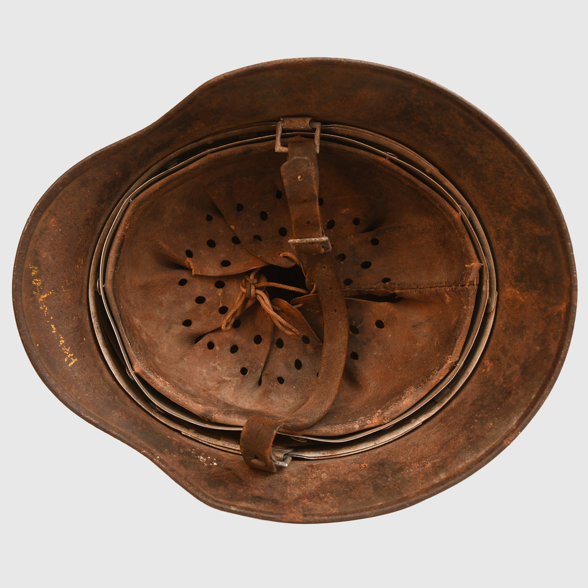 GERMAN WWII ARMY M35 CAMOUFLAGE HELMET