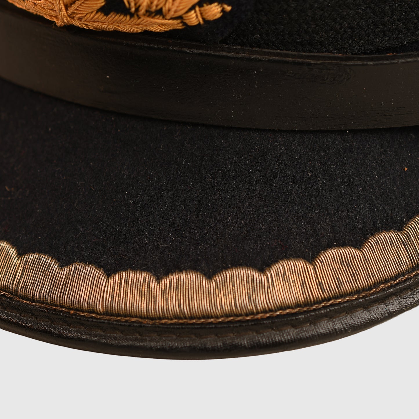 German WWII Kriegsmarine Junior Officer’s Visor Cap