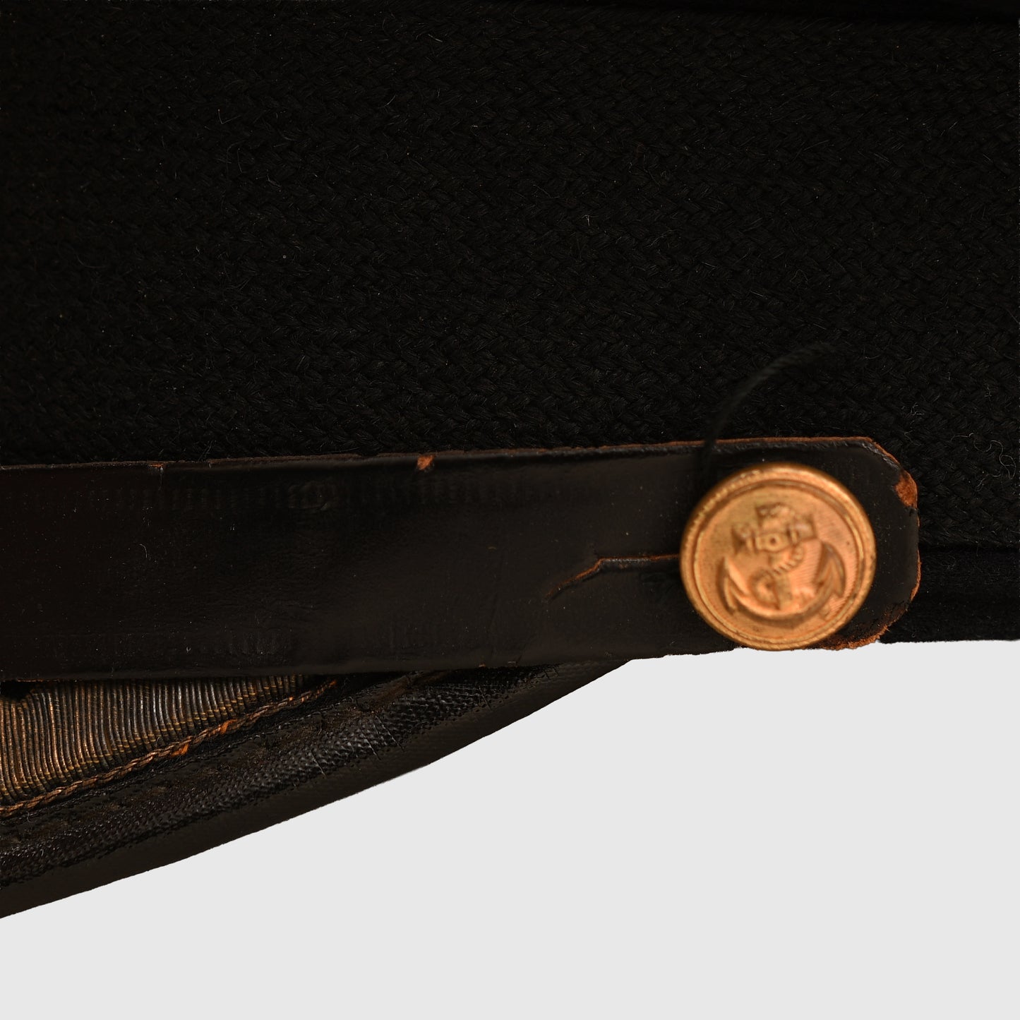 German WWII Kriegsmarine Junior Officer’s Visor Cap