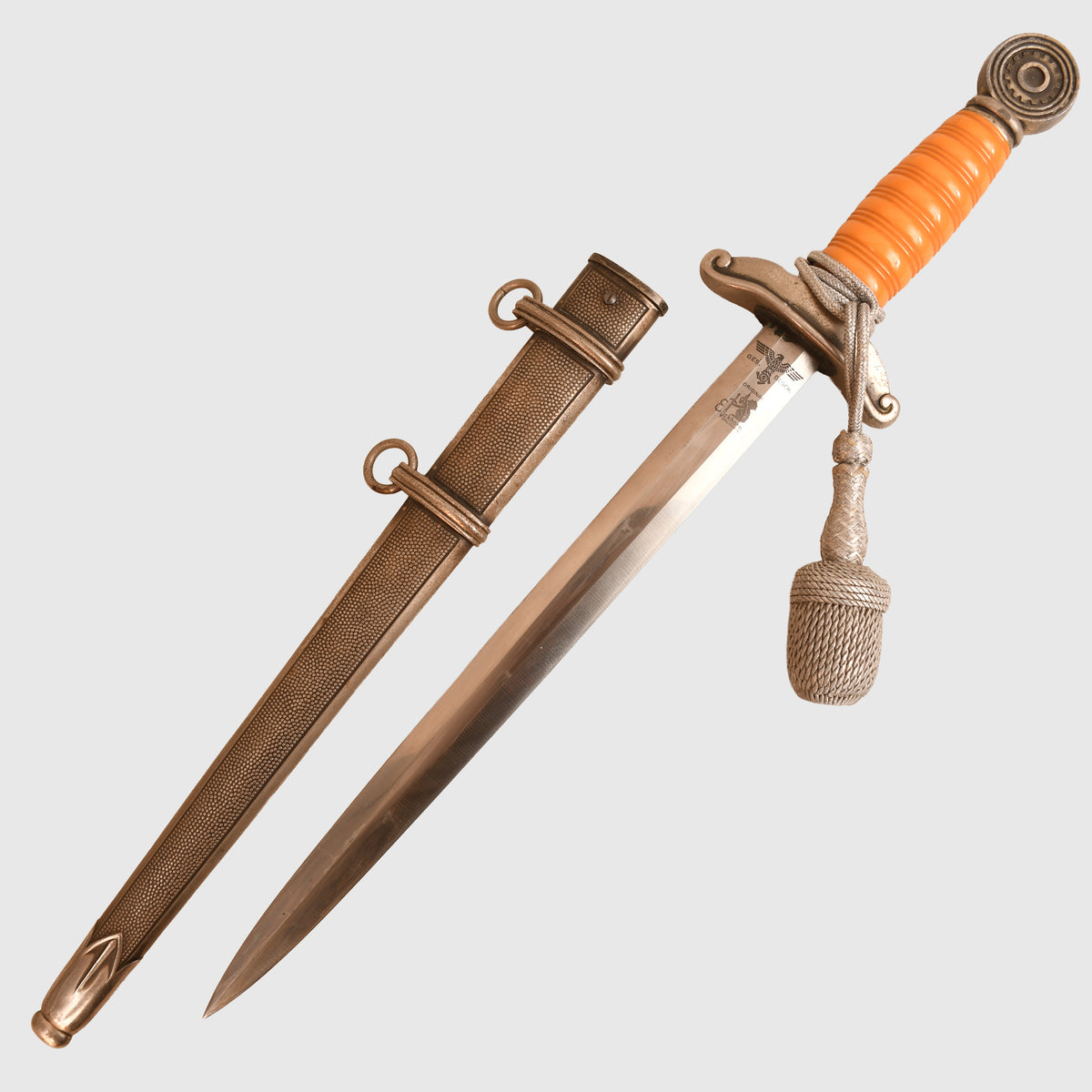 GERMAN WWII TENO OFFICERS DISPLAY PIECE