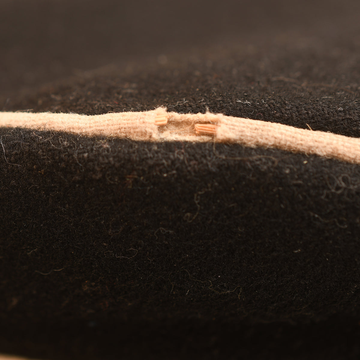 GERMAN WWII EARLY ALLGEMEINE SS OFFICERS CRUSHER CAP