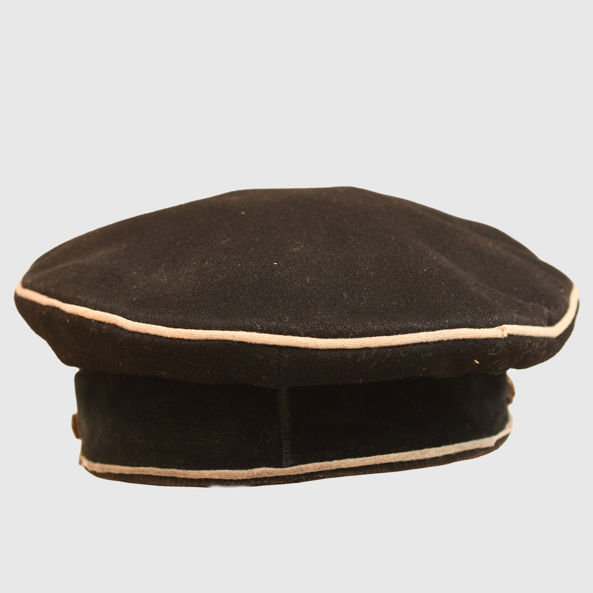 GERMAN WWII EARLY ALLGEMEINE SS OFFICERS CRUSHER CAP