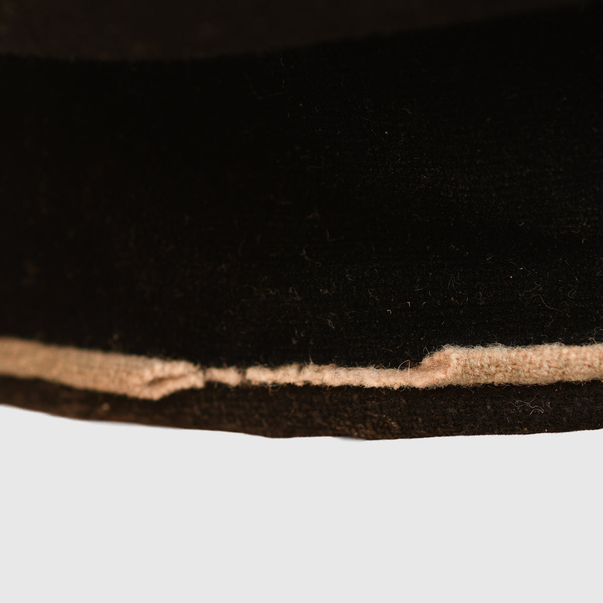 GERMAN WWII EARLY ALLGEMEINE SS OFFICERS CRUSHER CAP