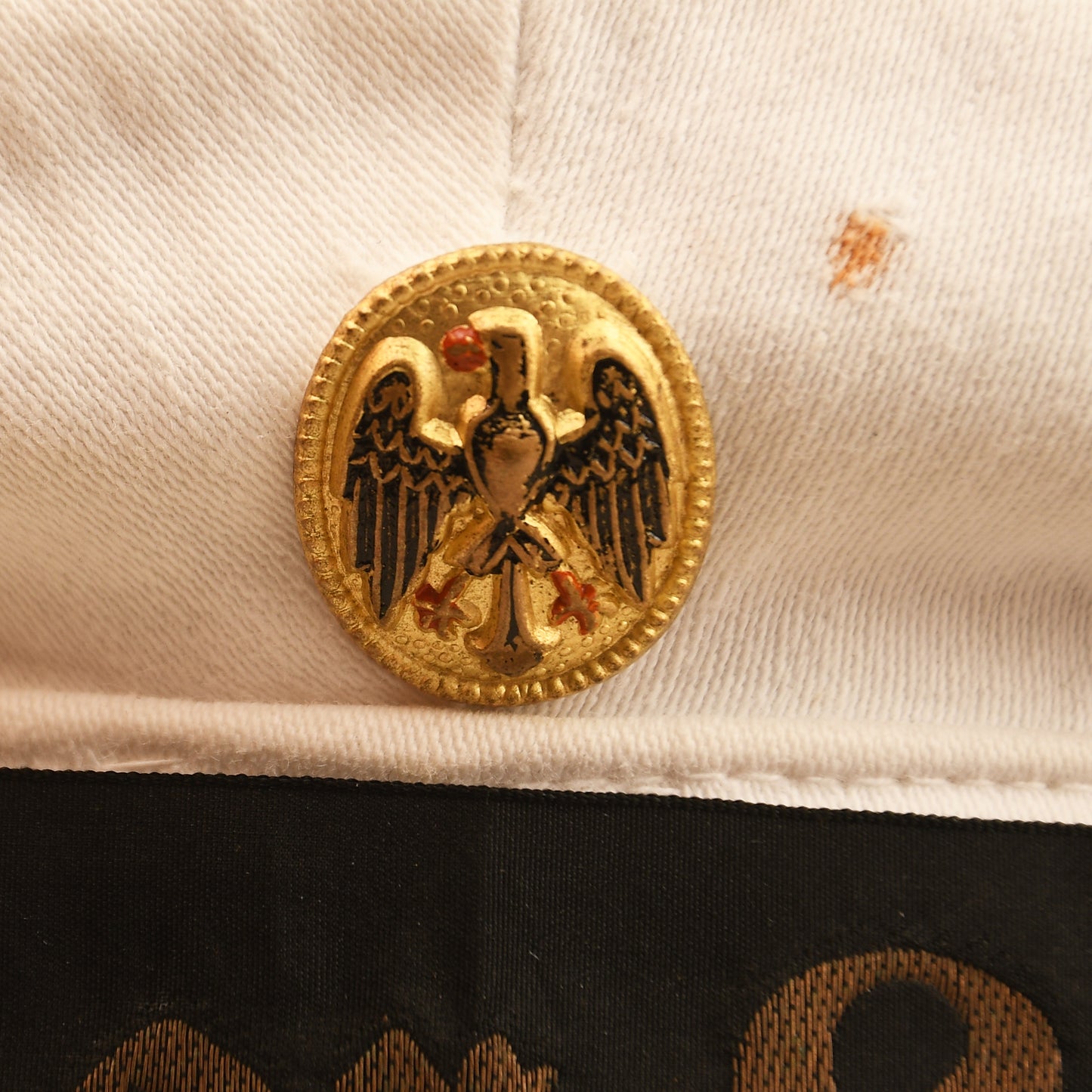 German Reichswehr Period Cruiser Leipzig Enlisted Ranks Deck Cap