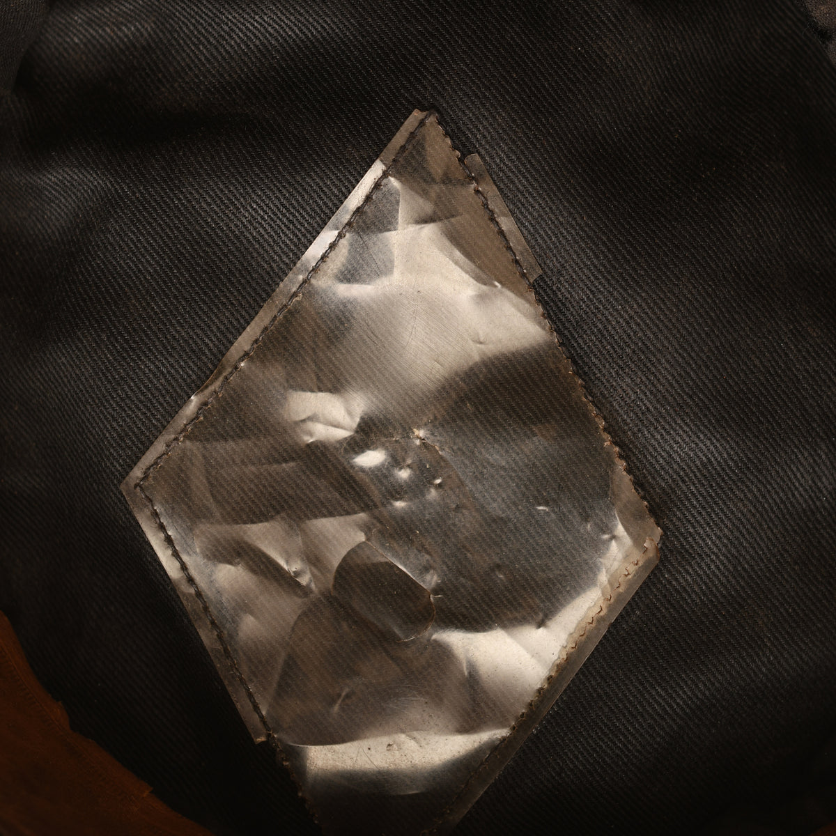 GERMAN WWII EARLY ALLGEMEINE SS OFFICERS CRUSHER CAP