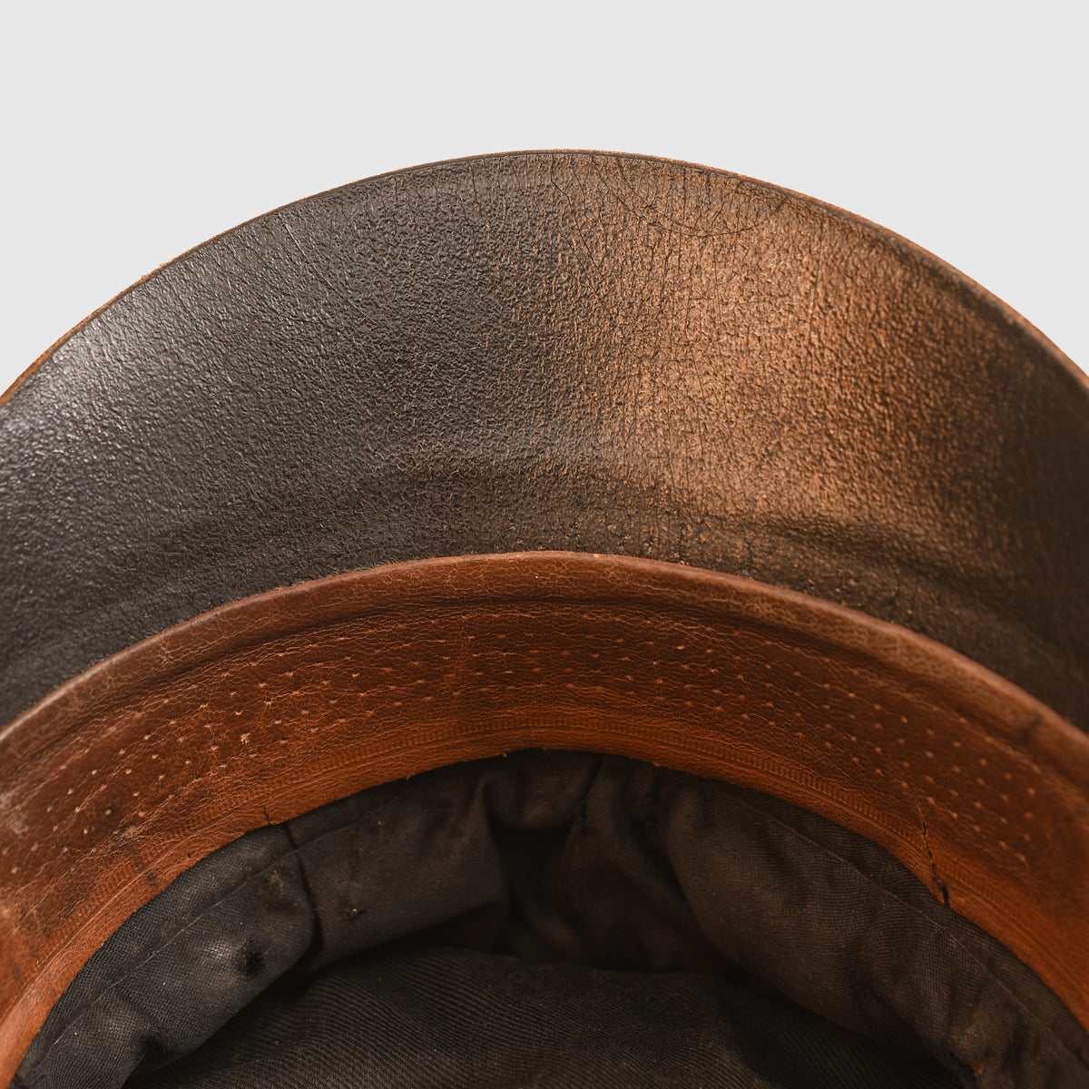 GERMAN WWII EARLY ALLGEMEINE SS OFFICERS CRUSHER CAP