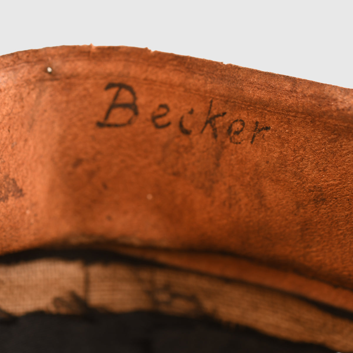 GERMAN WWII EARLY ALLGEMEINE SS OFFICERS CRUSHER CAP