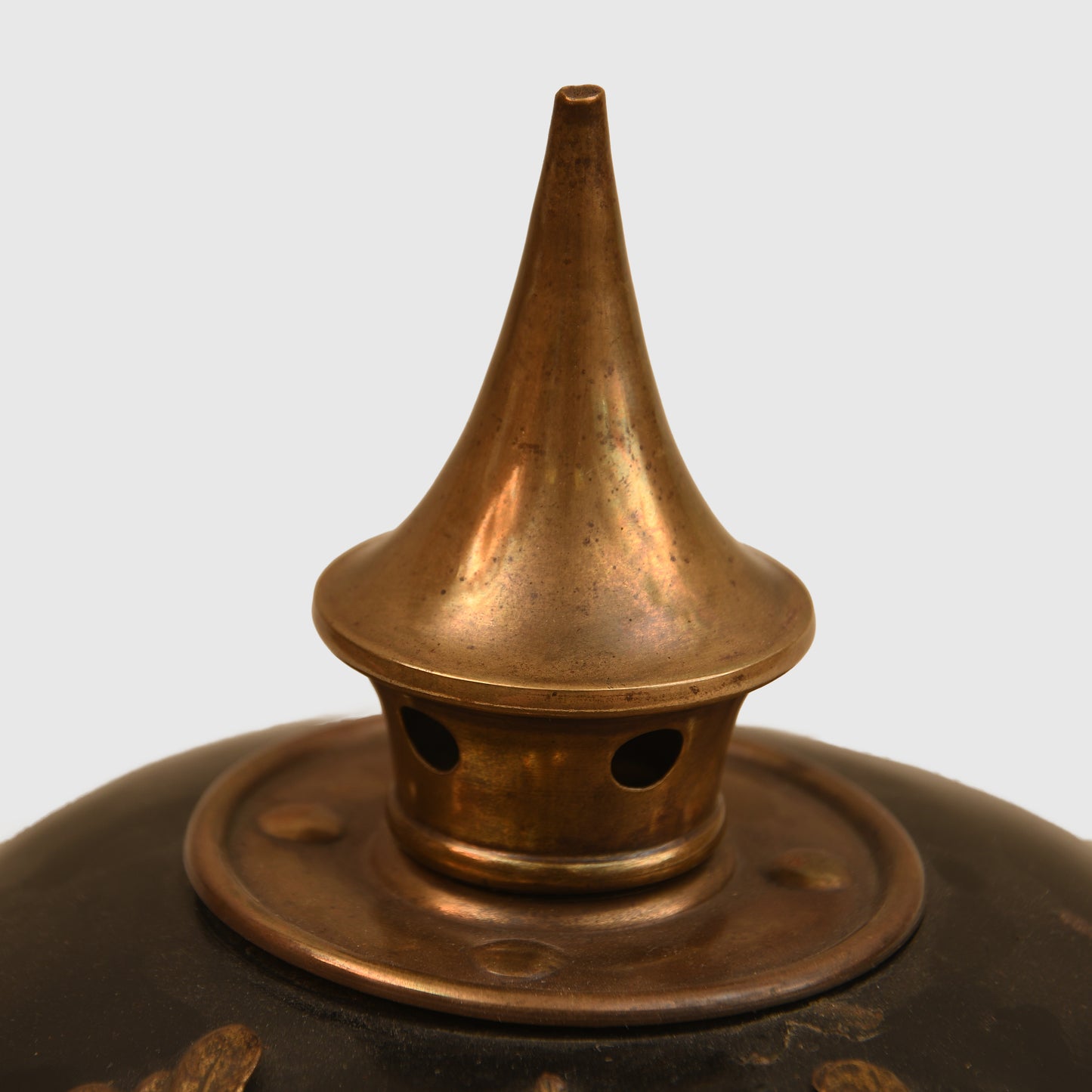 German WWI All-Tin Prussian Pickelhaube