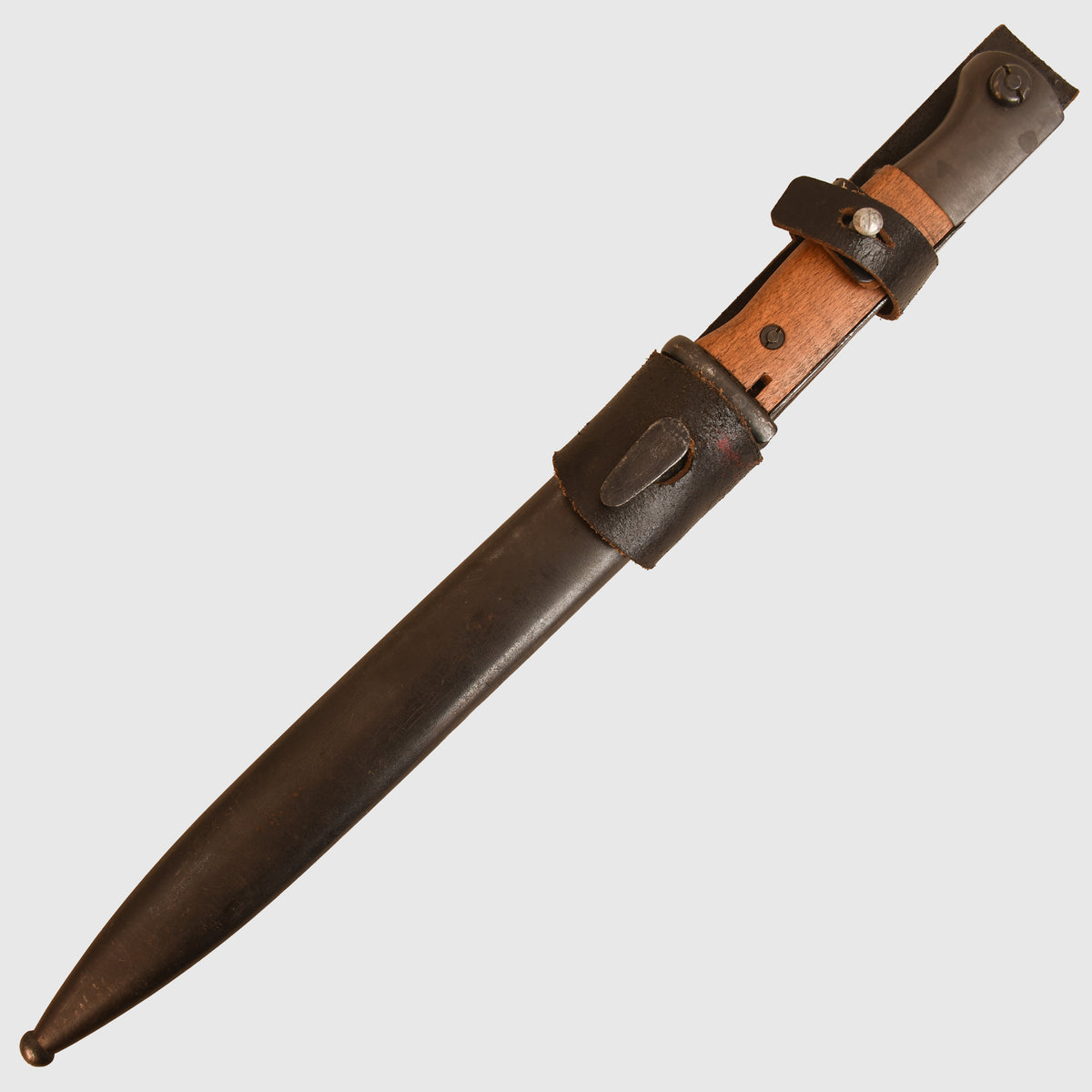 GERMAN WWII K/98 DISPLAY PIECE WITH SIMPLIFIED FROG