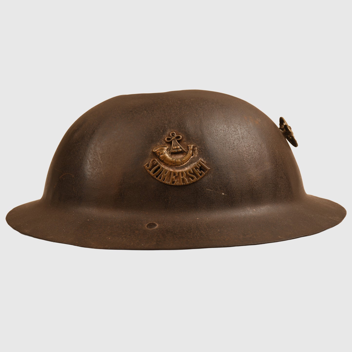 BRITISH WWI SOMERSET LIGHT INFANTRY SOUVENIR HELMET