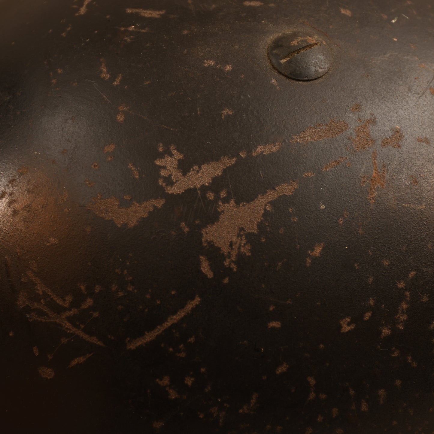 BRITISH WWII MANSFIELD & SON SHOE FACTORY WARDEN’S HELMET