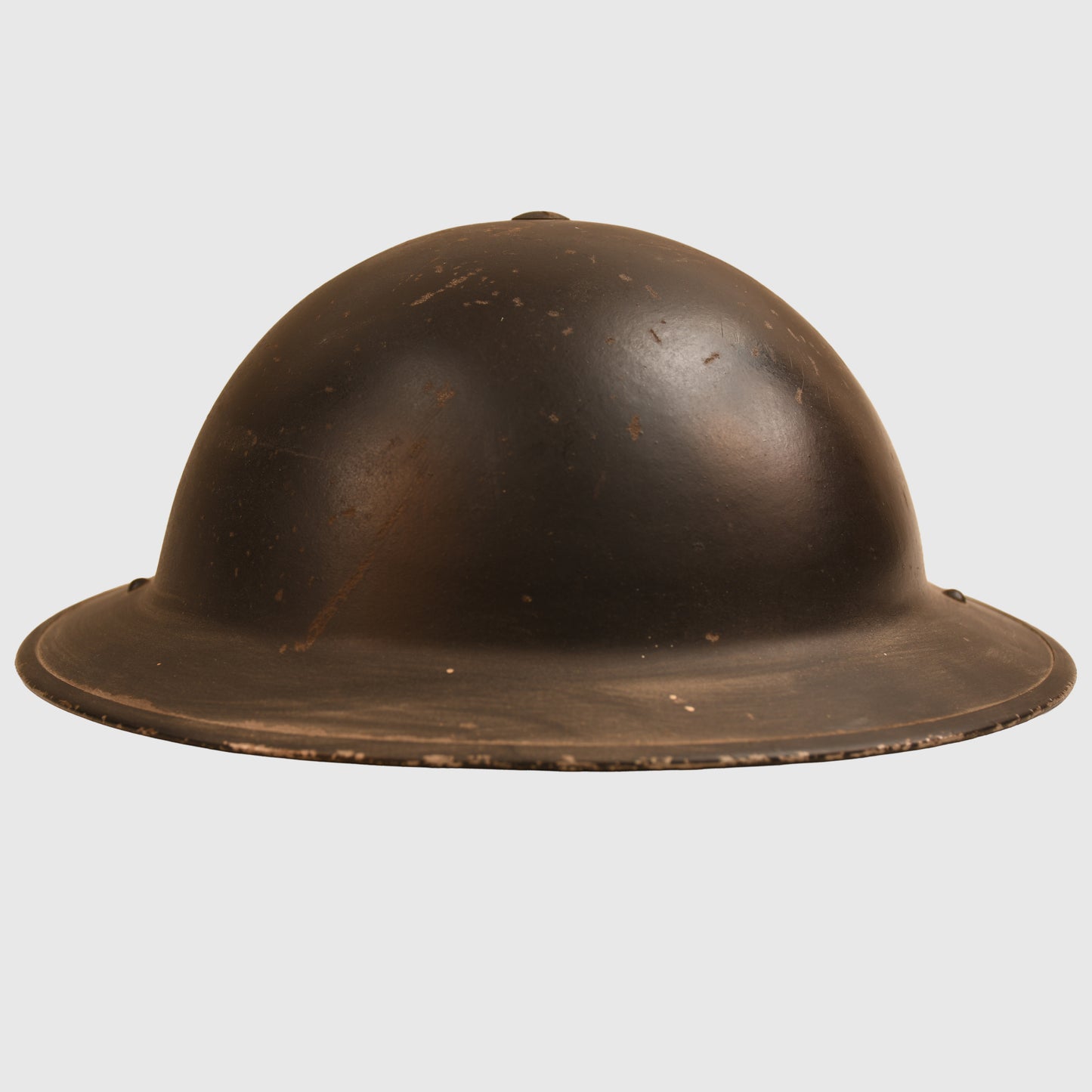 BRITISH WWII MANSFIELD & SON SHOE FACTORY WARDEN’S HELMET