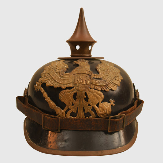 German WWI Prussian Ersatz Tin Pickelhaube
