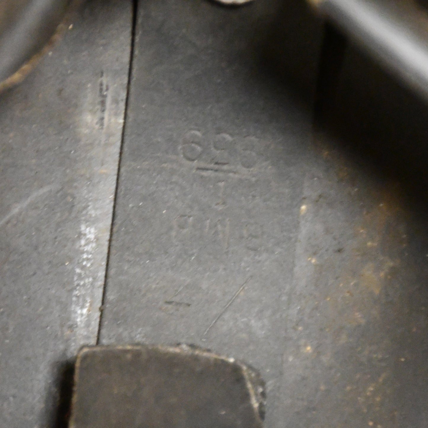 BRITISH WWII MANSFIELD & SON SHOE FACTORY WARDEN’S HELMET
