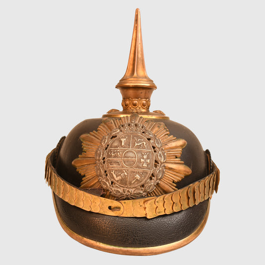 GERMAN WWI MECKLENBURG SCHWERIN INFANTRY OFFICERS HELMET