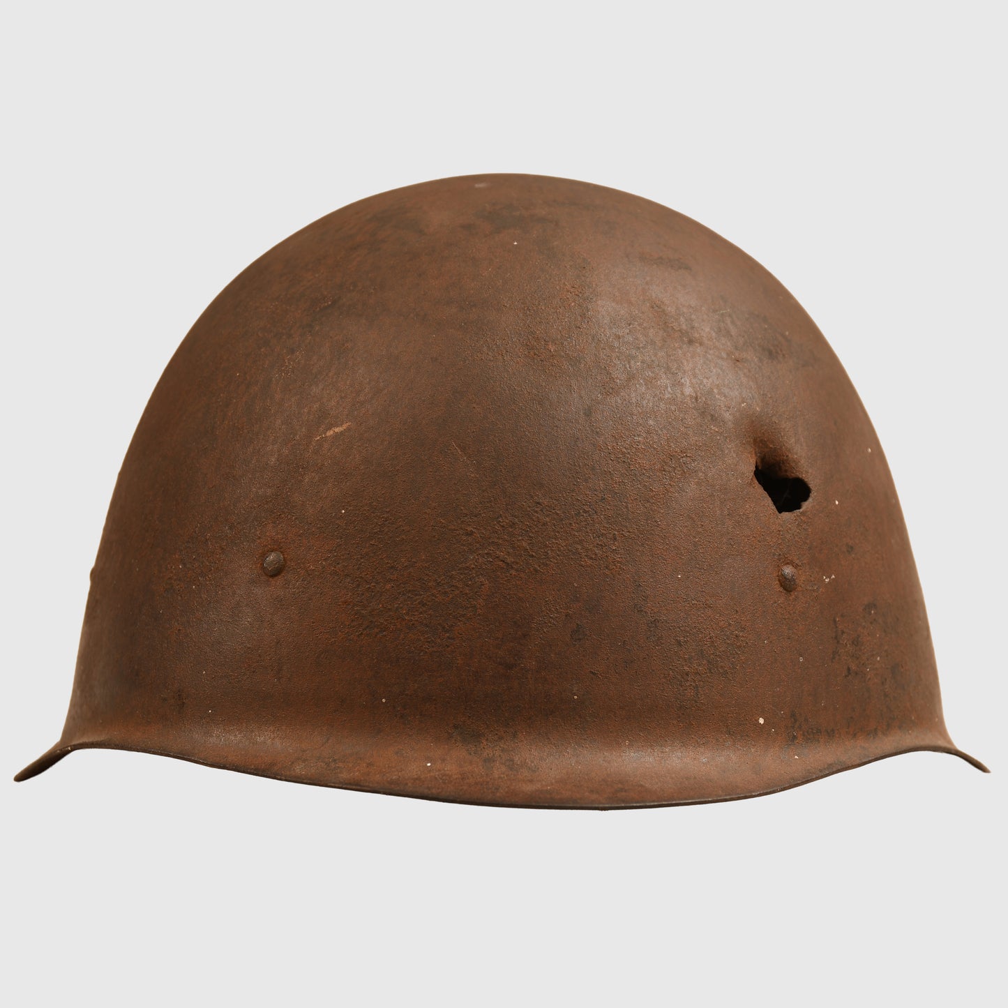 RUSSIAN WWII BERLIN BATTLEFIELD PICK UP HELMET