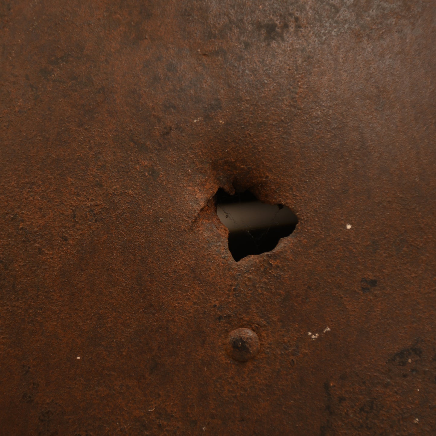 RUSSIAN WWII BERLIN BATTLEFIELD PICK UP HELMET