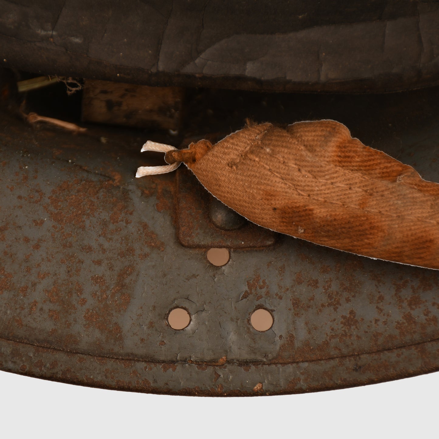 BRITISH WWII GENERAL POST OFFICE BRODIE HELMET