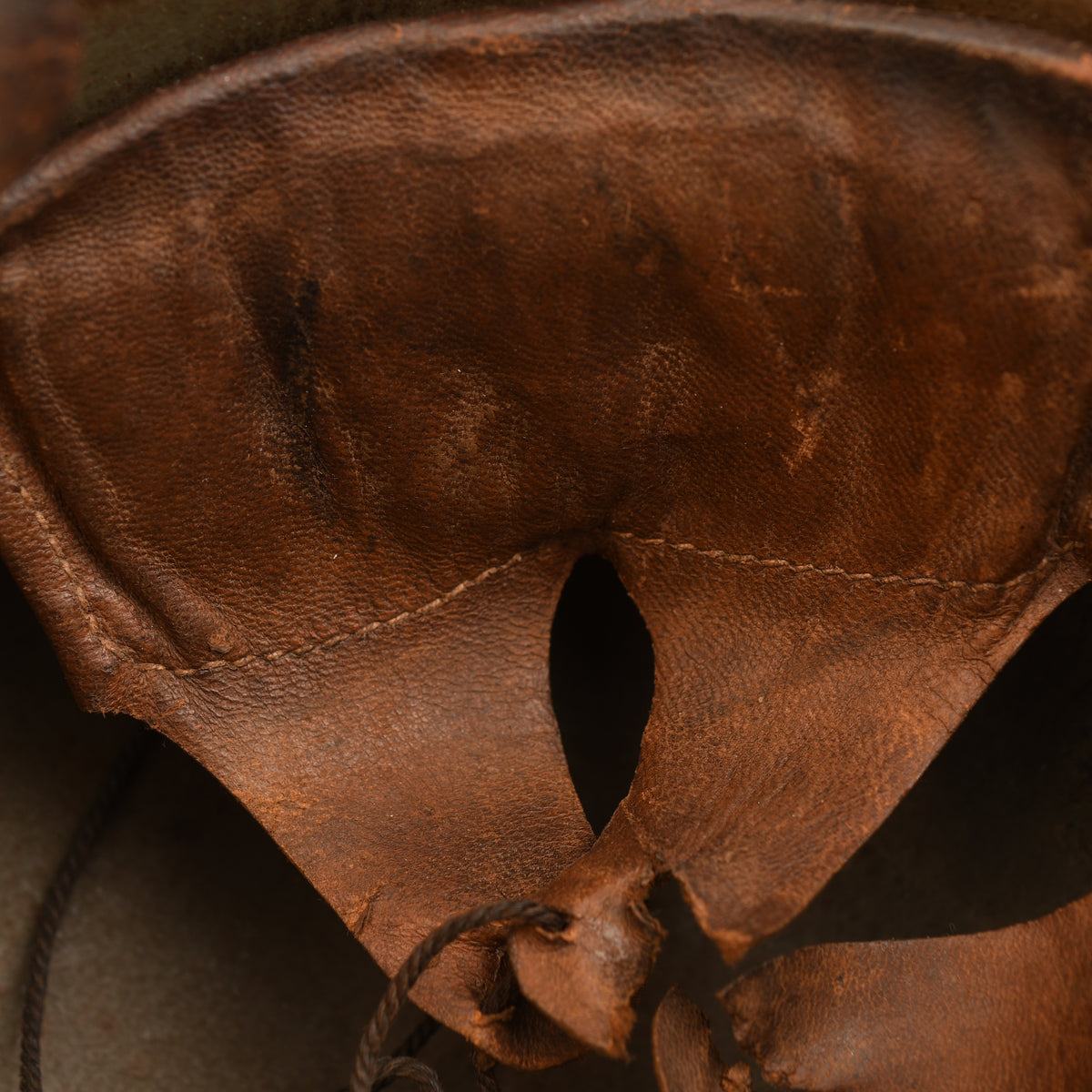 GERMAN WWI M.16 TRENCH HELMET WITH LINER AND ORIGINAL CHINSTRAP