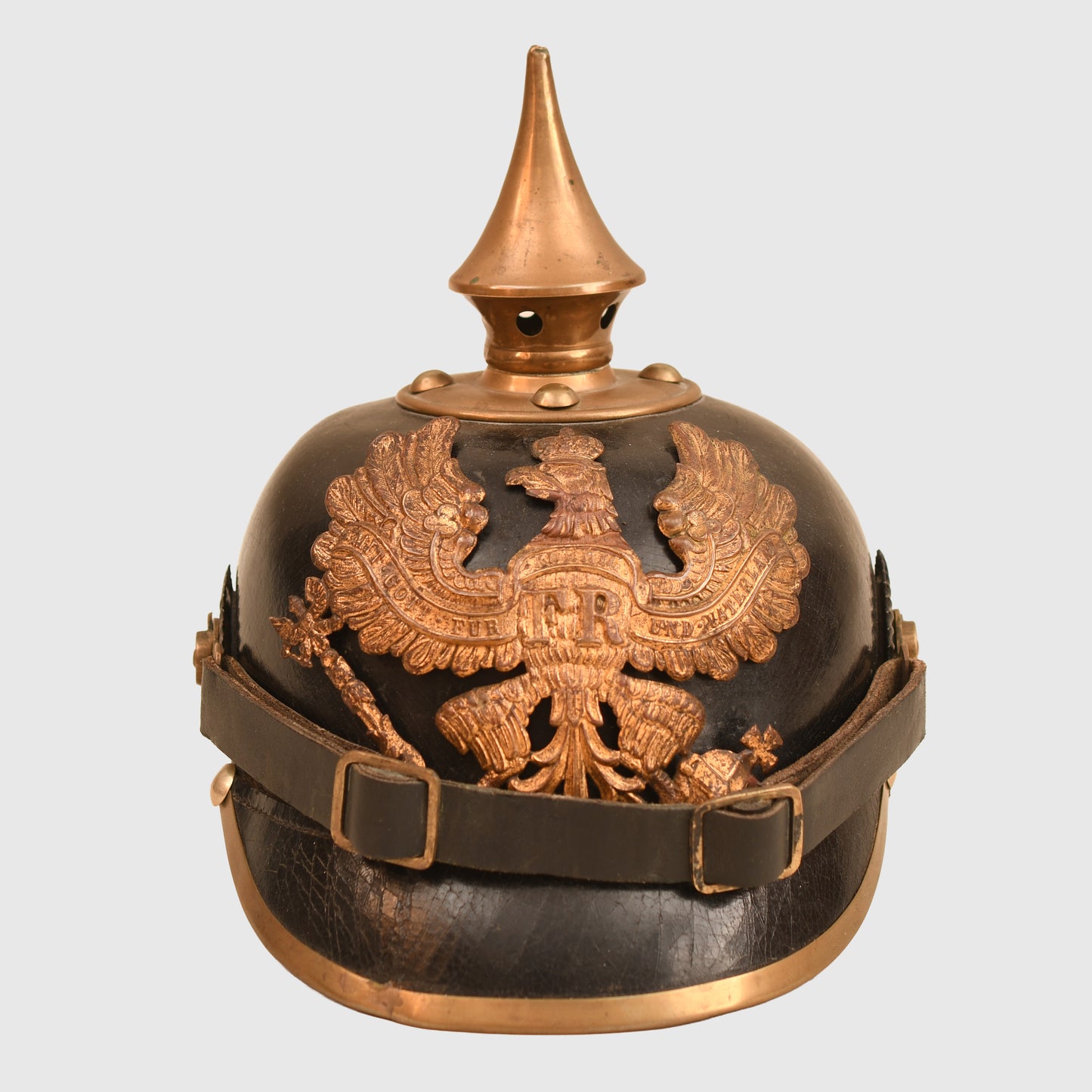 German WWI Prussian Regimentally Marked Pickelhaube
