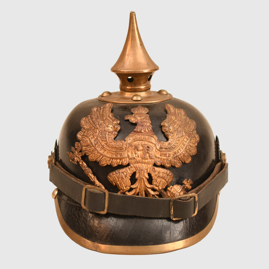 German WWI Prussian Regimentally Marked Pickelhaube