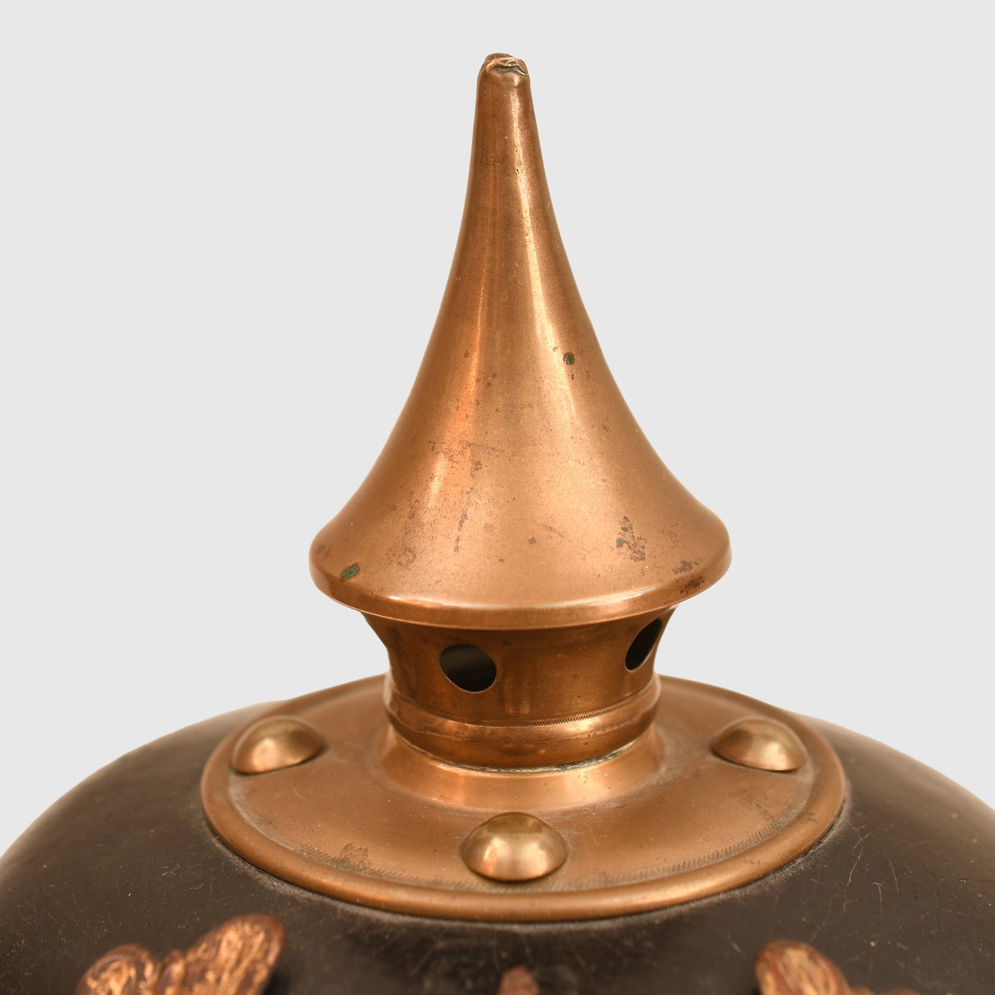 German WWI Prussian Regimentally Marked Pickelhaube