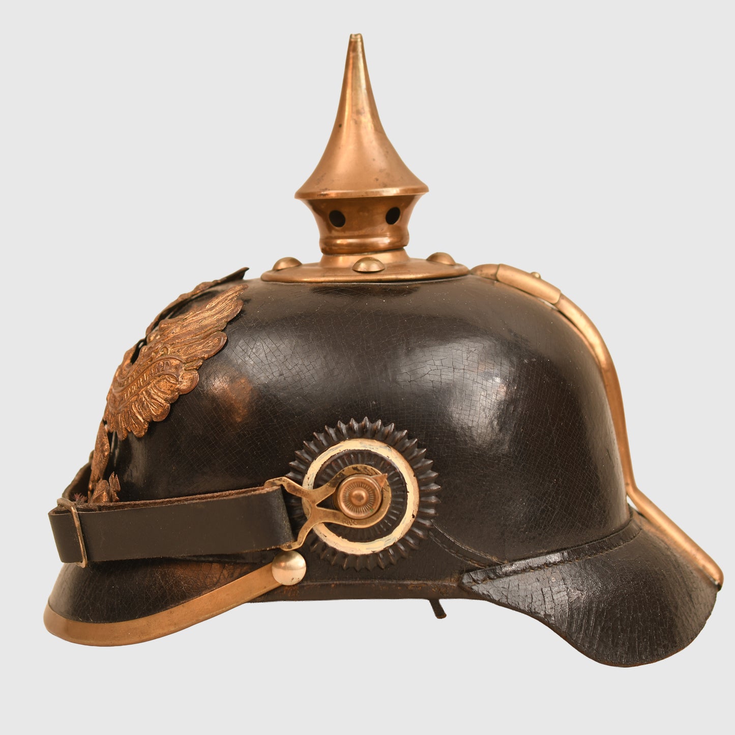 German WWI Prussian Regimentally Marked Pickelhaube