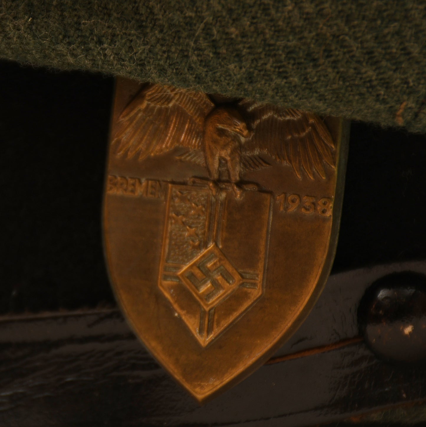 GERMAN WWII STALHELMBUND VISOR CAP
